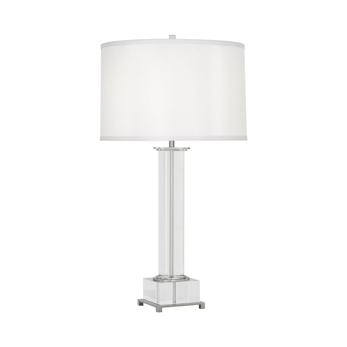 Williamsburg Finnie Table Lamp in Polished Nickel.