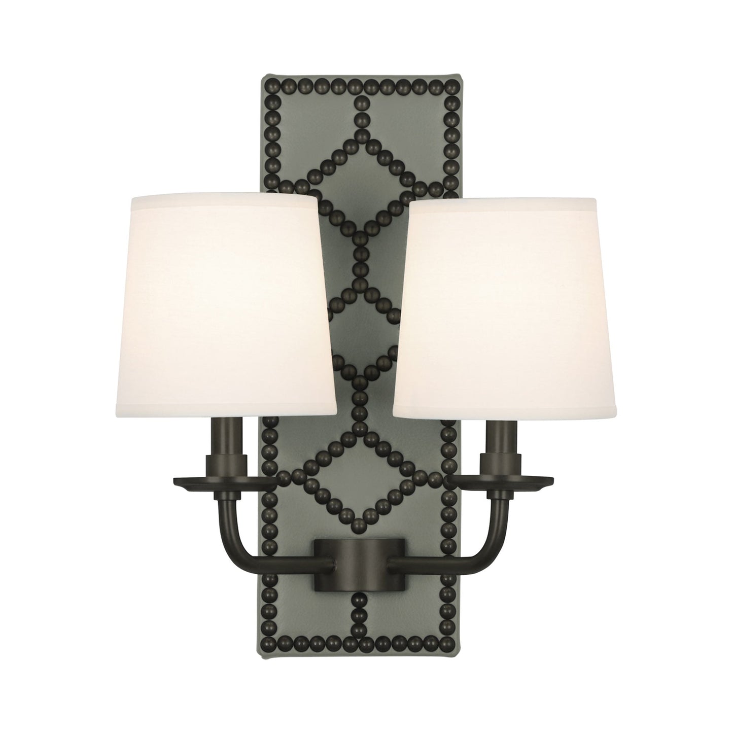 Williamsburg Lightfoot Wall Light in Carter Gray/Deep Patina Bronze.