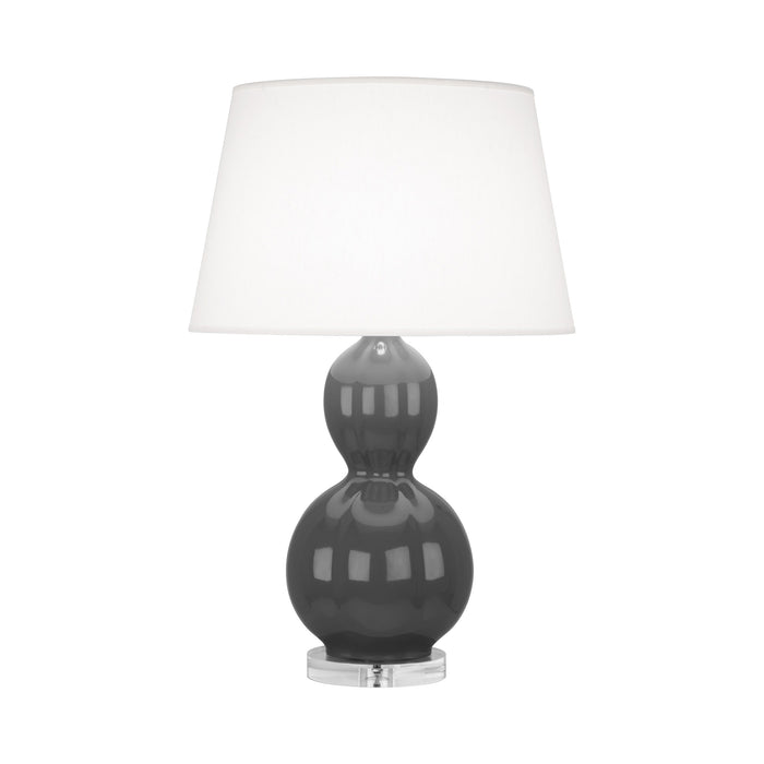 Williamsburg Randolph Table Lamp in Dark Gray.
