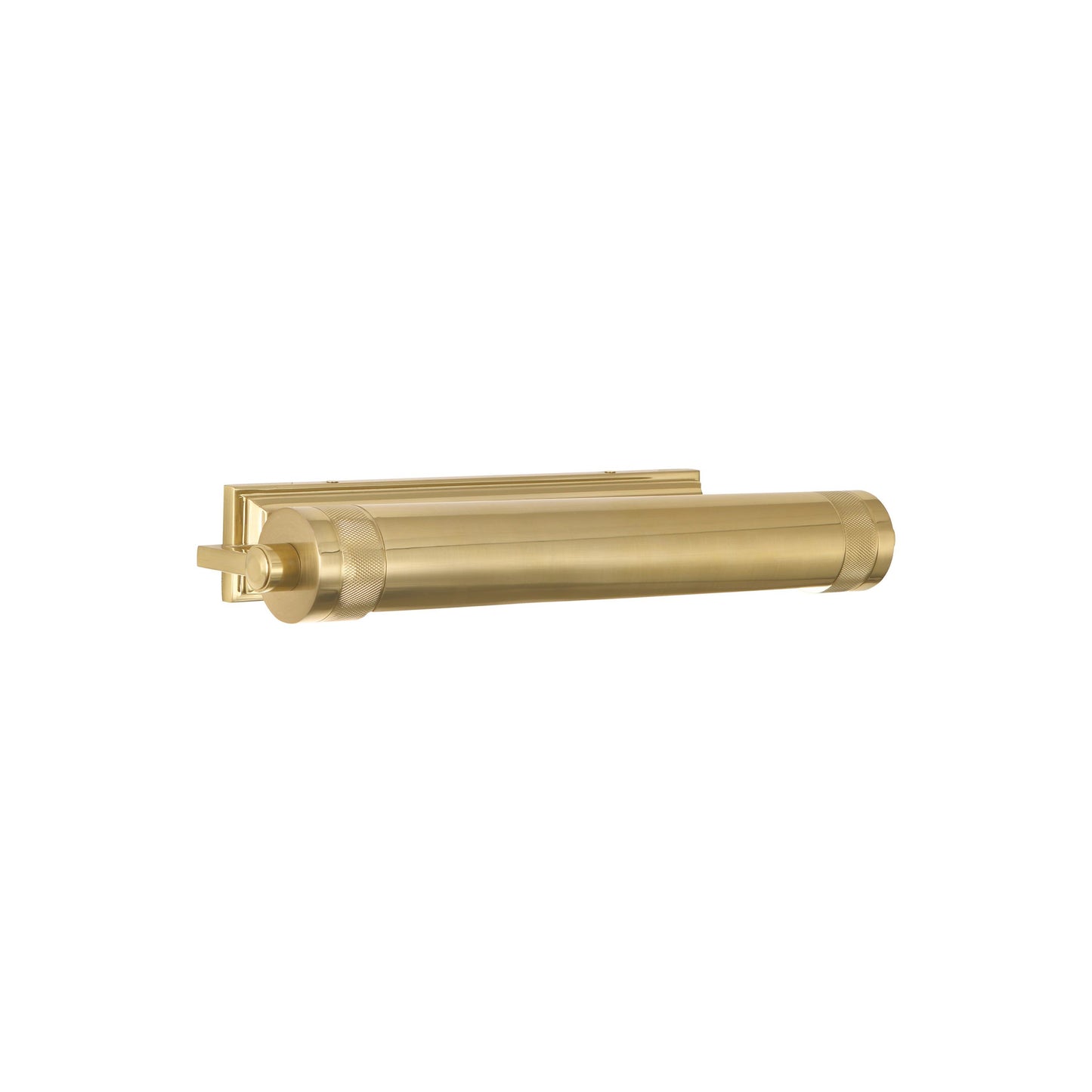 Wyatt Wall Light in Modern Brass (Small).