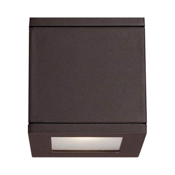 Rubix Outdoor LED Wall Light in Bronze (1-Light).