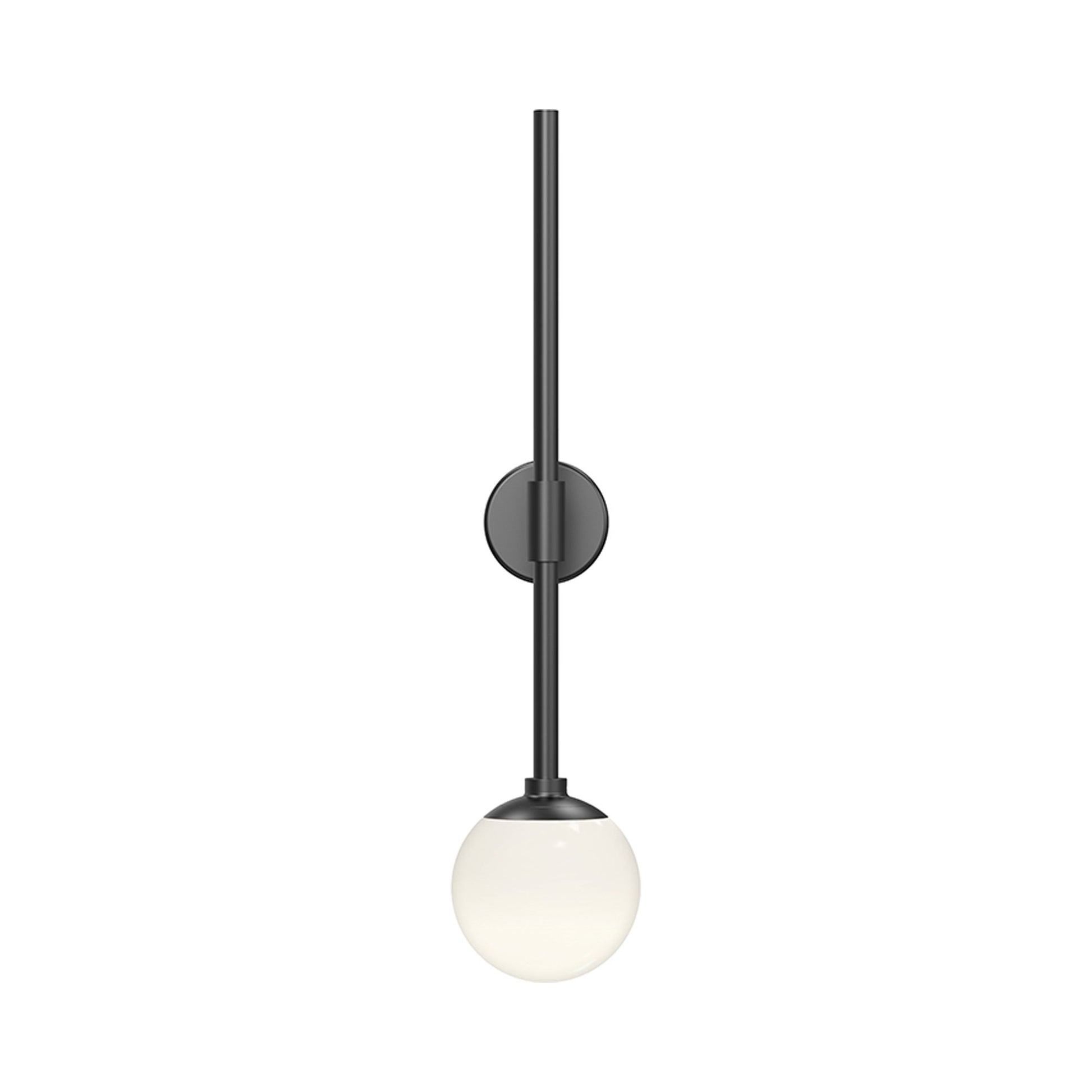 Sabon™ LED Wall Light in Satin Black.