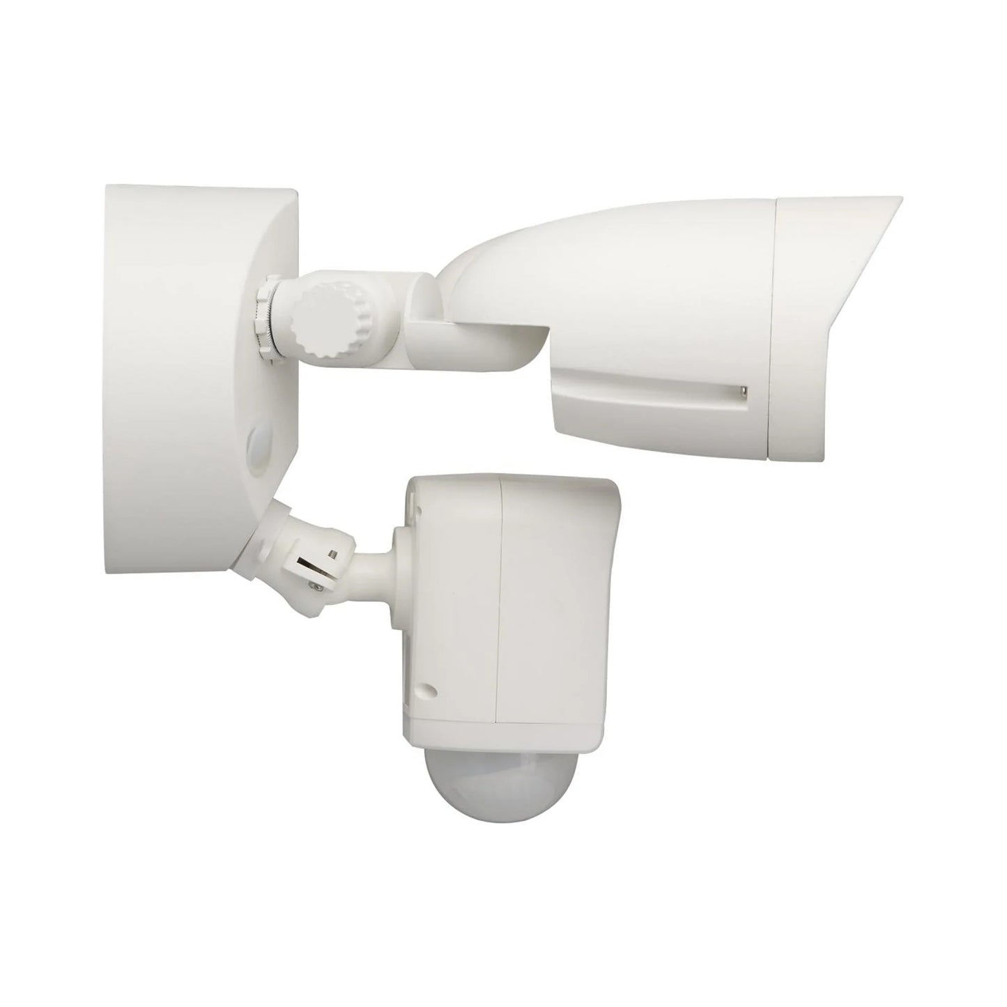 Bullet Smart Outdoor LED Wall Light with Security Camera in Detail.