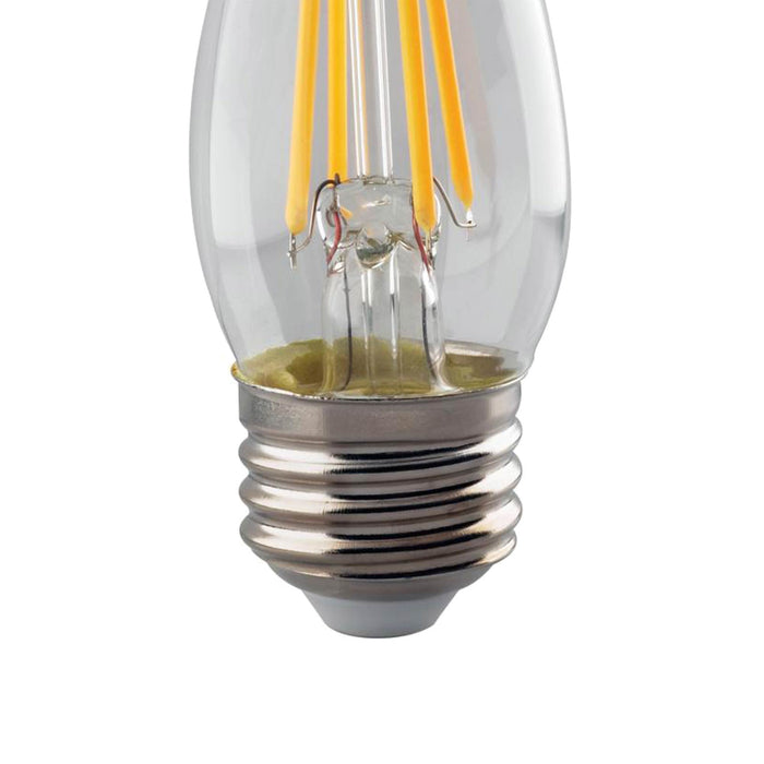 Edison Style Medium Base B Type LED Bulb in Detail.