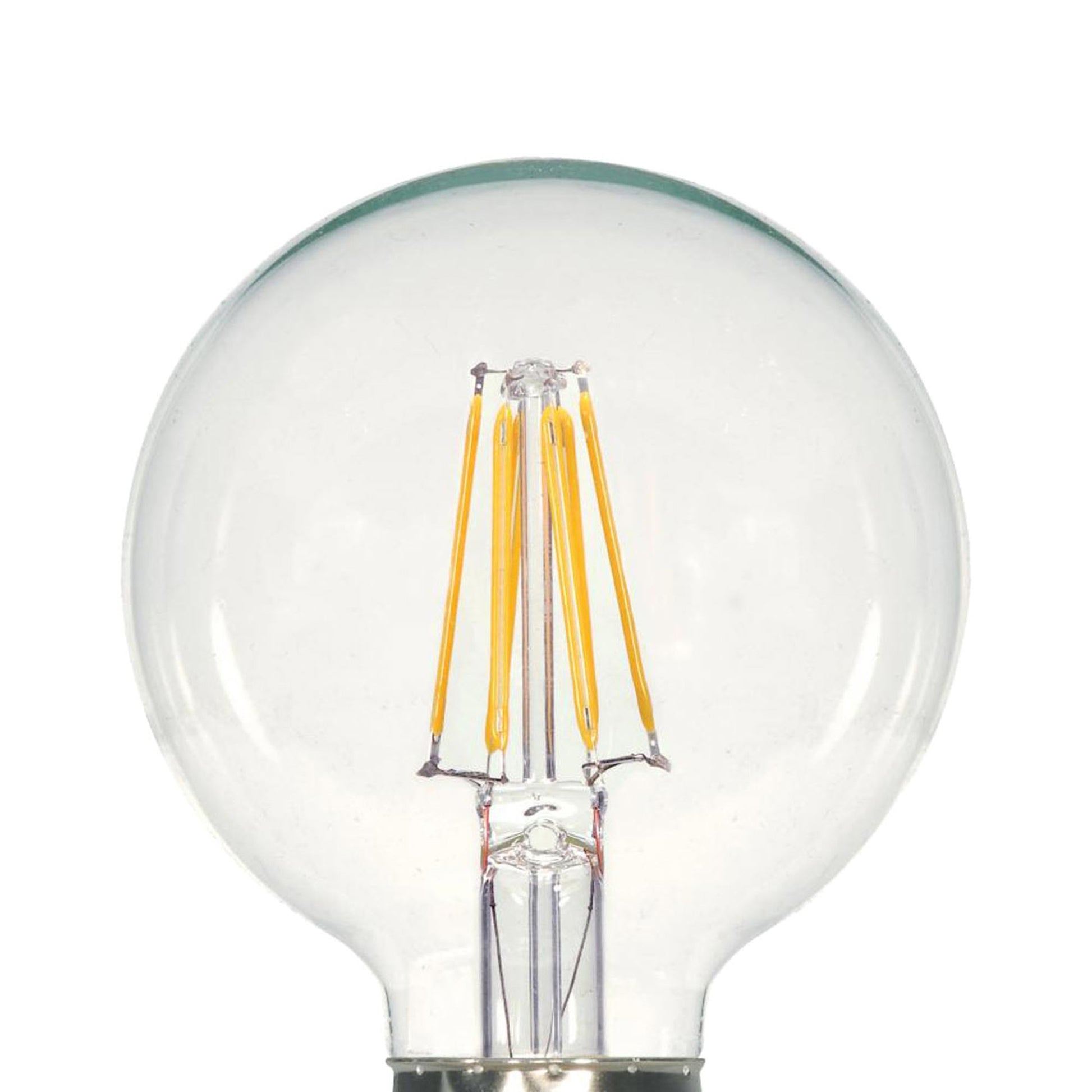 Edison Style Medium Base G Type LED Bulb in Detail.