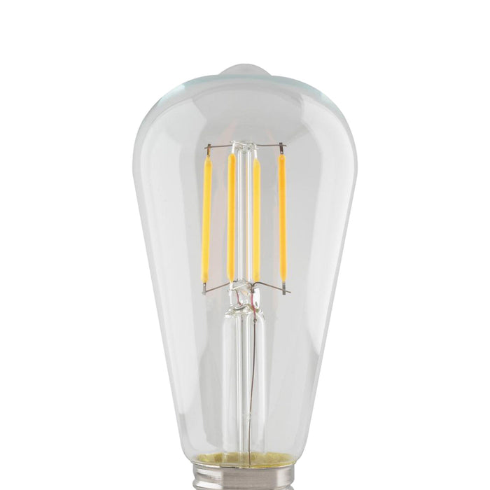 Edison Style Medium Base ST Type LED Bulb in Detail.