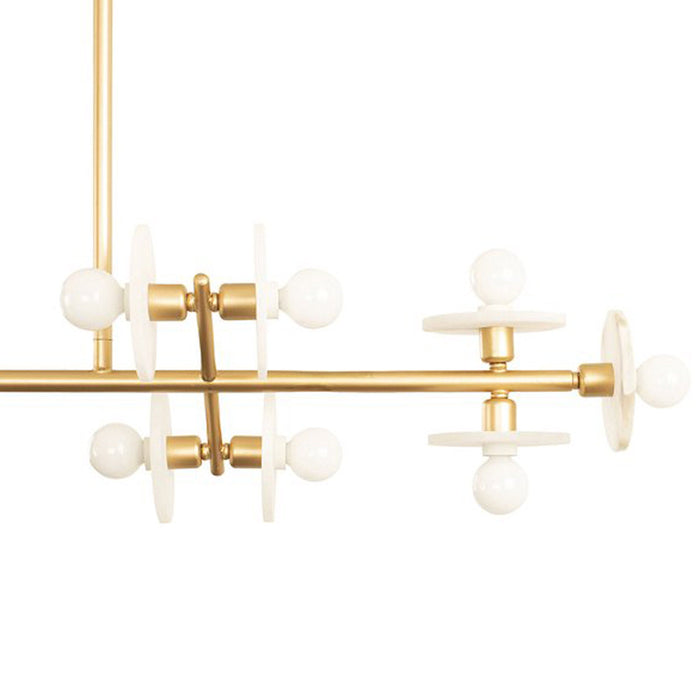 Amani Linear Pendant Light in Detail.
