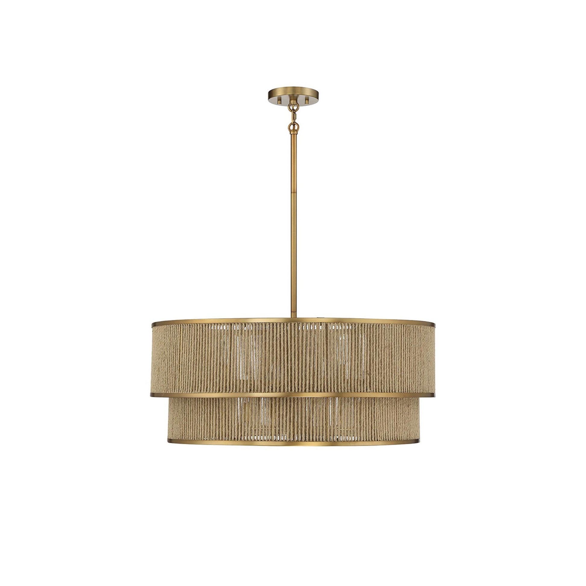 Ashburn Drum Pendant Light in Detail.
