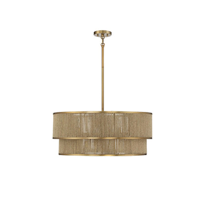 Ashburn Drum Pendant Light in Detail.