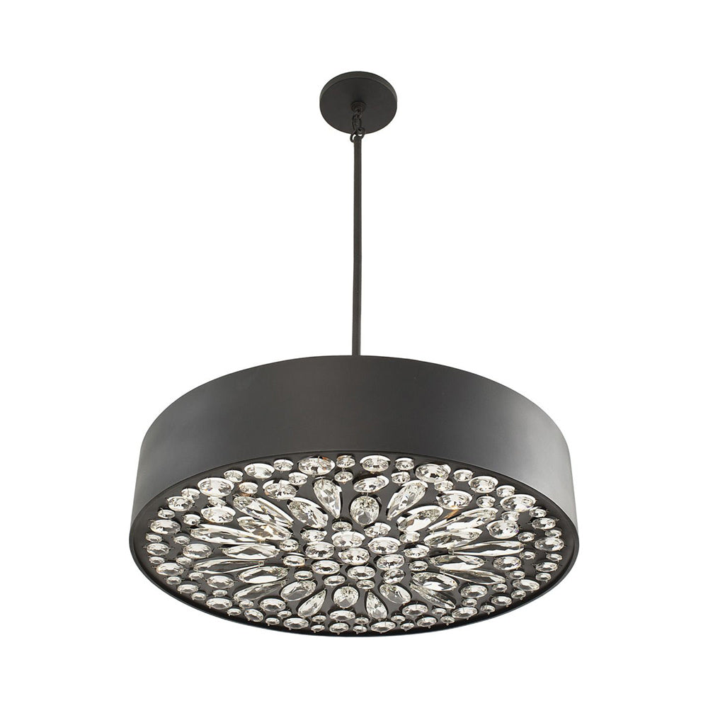 Azores Drum Pendant Light in Detail.