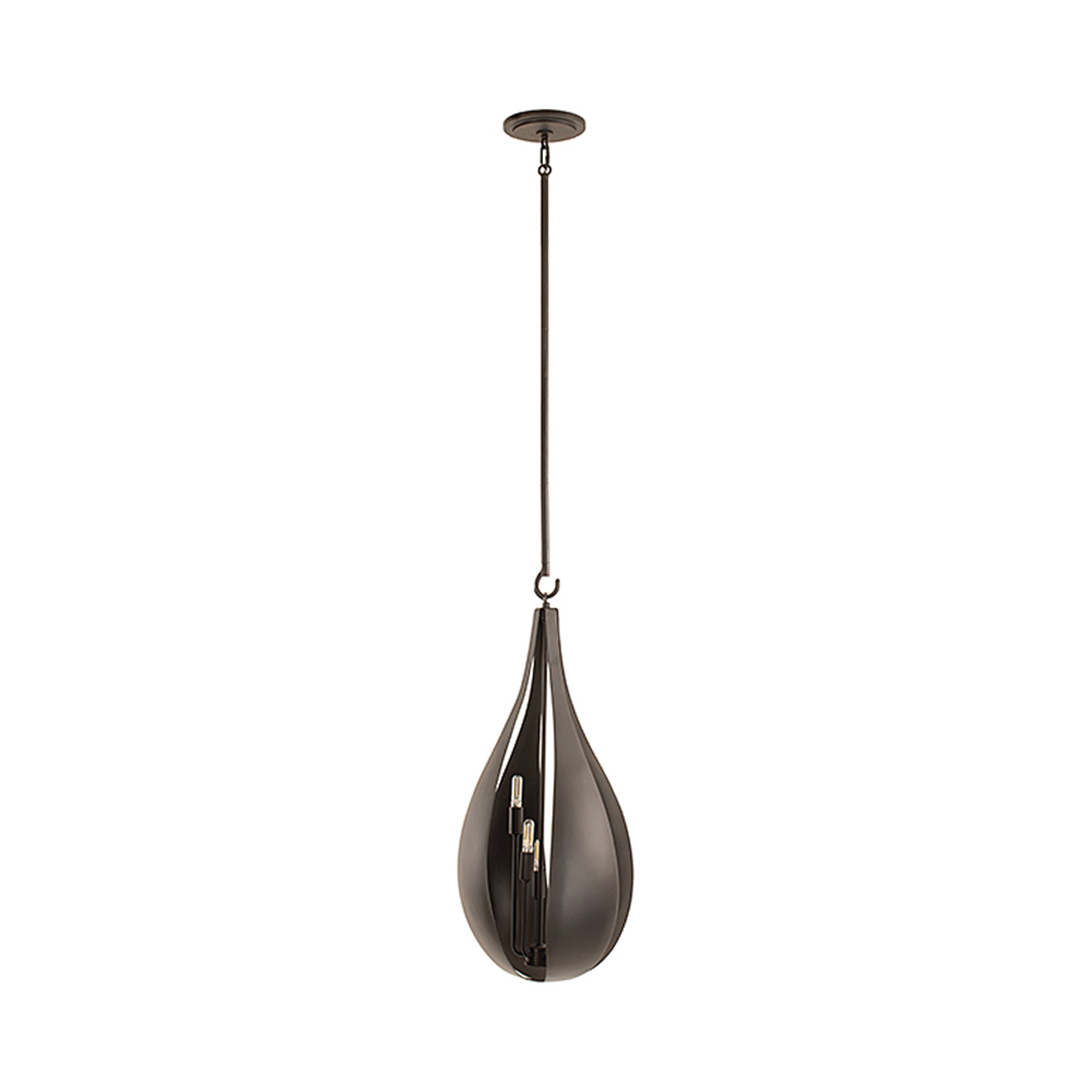 Bali Pendant Light in Black (5-Light).