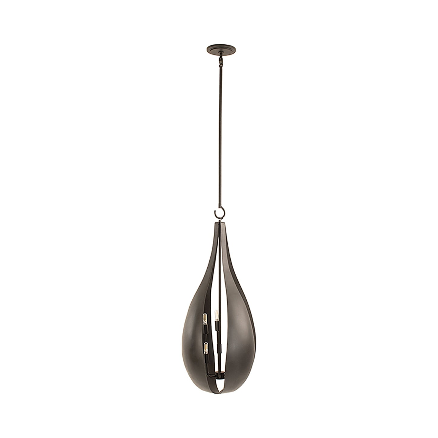 Bali Pendant Light in Black (6-Light).