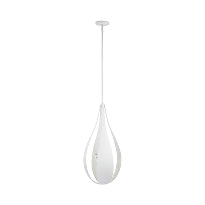 Bali Pendant Light in White (6-Light).