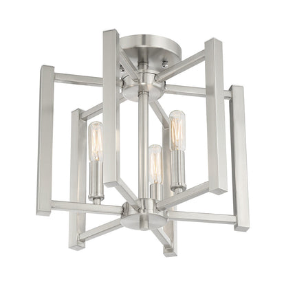 Benson Semi Flush Mount Ceiling Light in Detail.