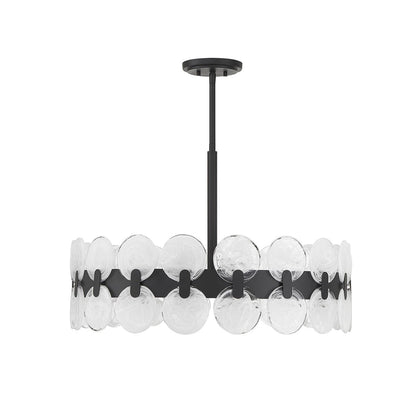 Boca LED Chandelier in Detail.