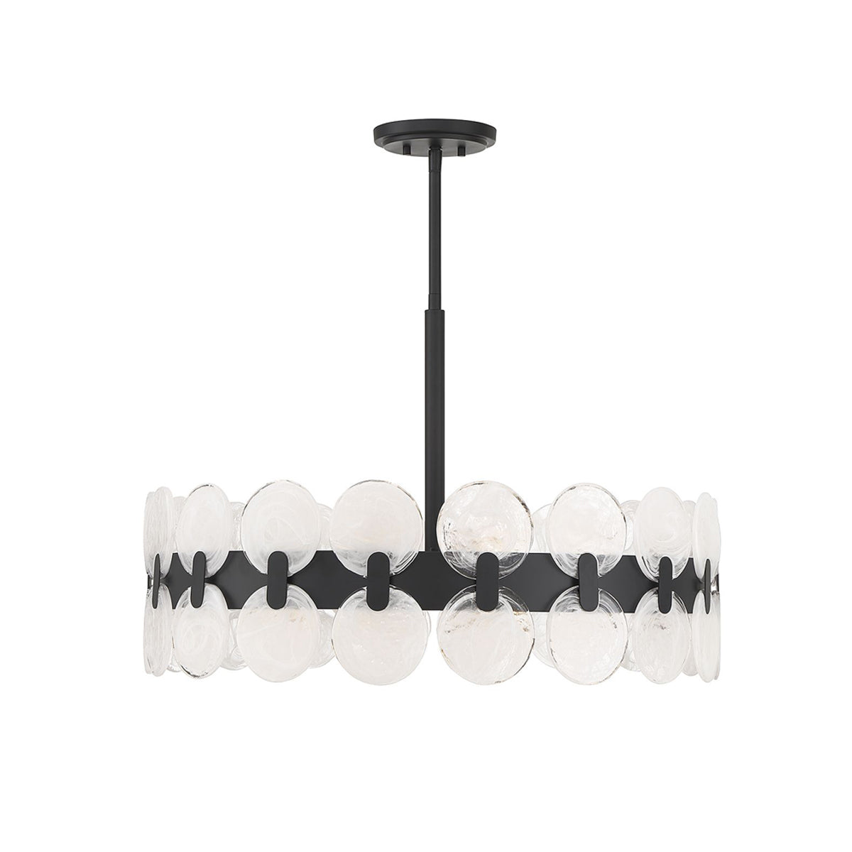 Boca LED Chandelier in Detail.