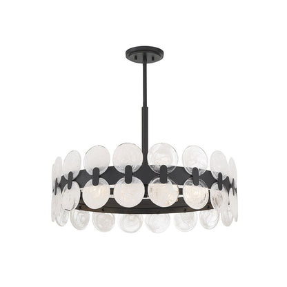 Boca LED Chandelier in Detail.