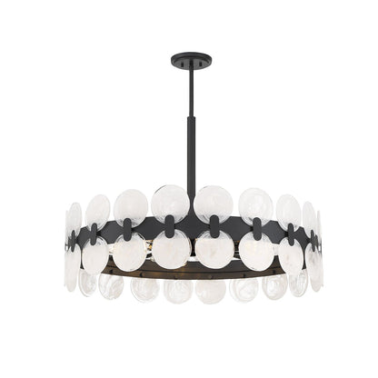 Boca LED Chandelier in Detail.