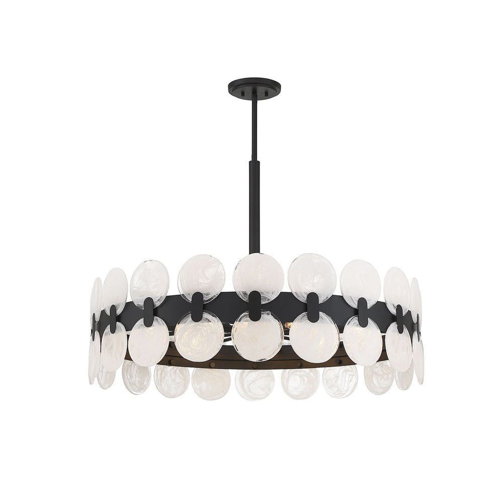 Boca LED Chandelier in Detail.