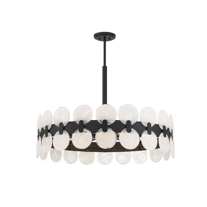 Boca LED Chandelier in Detail.