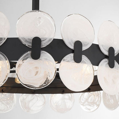 Boca LED Chandelier in Detail.