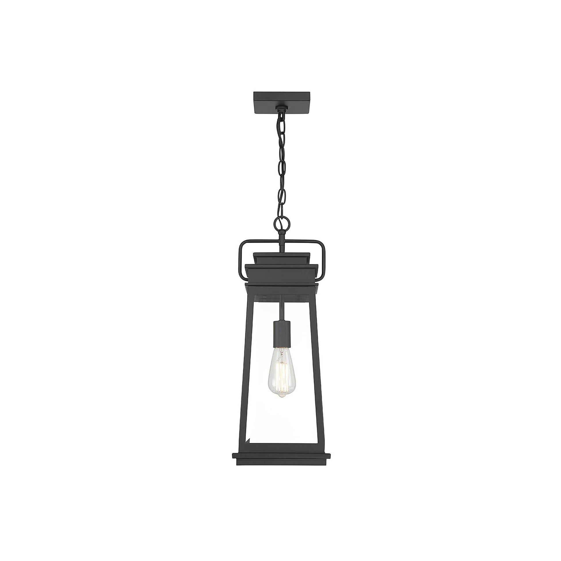 Boone Outdoor Pendant Light in Detail.