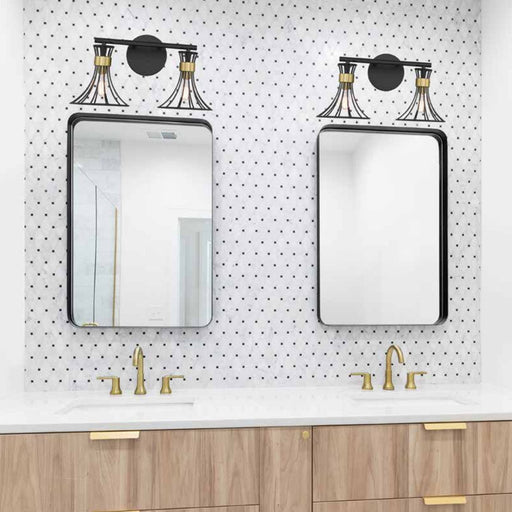 Breur Vanity Wall Light in bathroom.