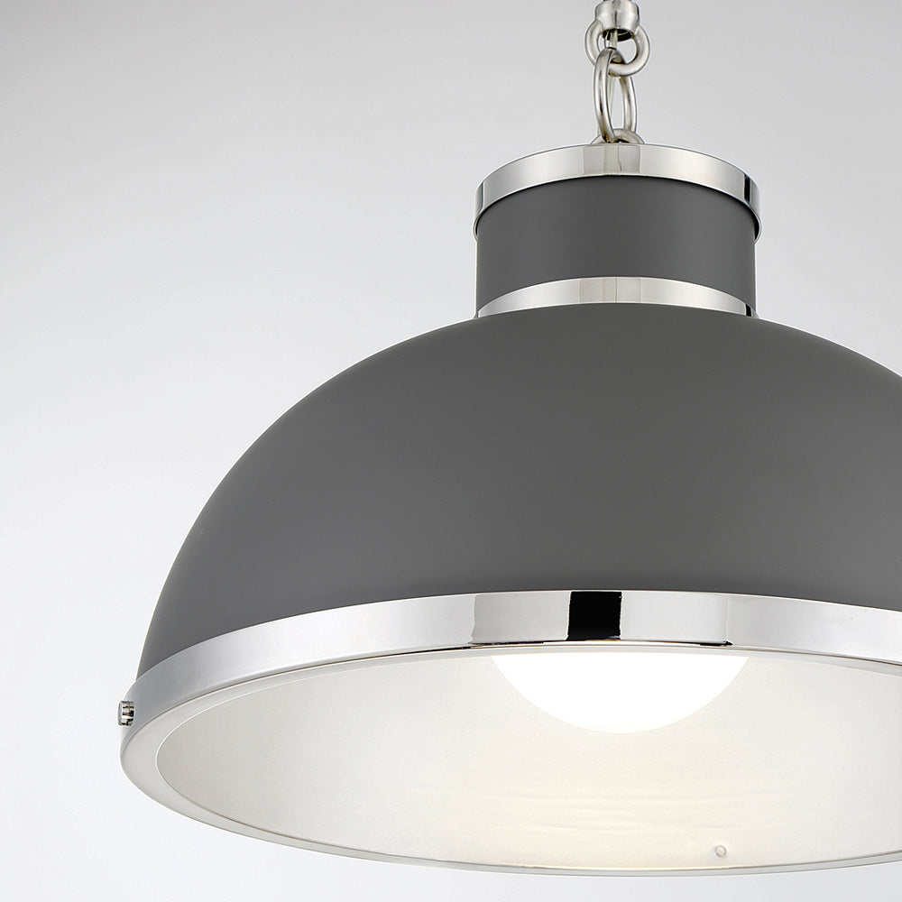 Corning Pendant Light in Detail.
