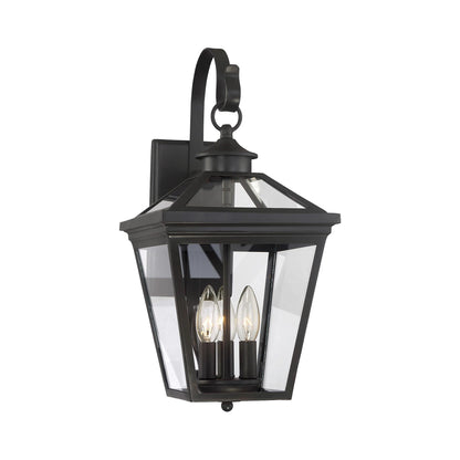 Ellijay Outdoor Wall Light in English Bronze (3-Light).