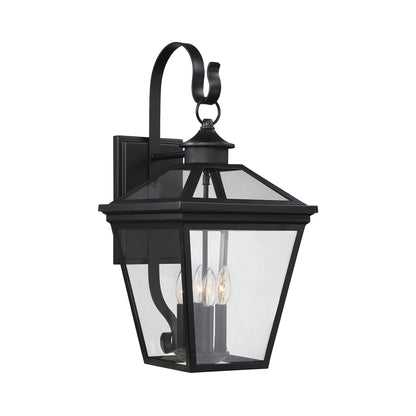 Ellijay Outdoor Wall Light in Black (4-Light).