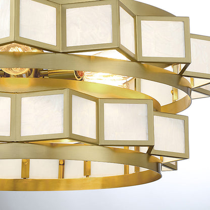 Gideon Multi Tier Chandelier in Detail.