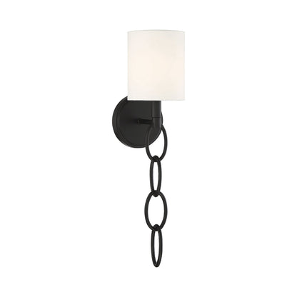 Joffree Wall Light in Matte Black.