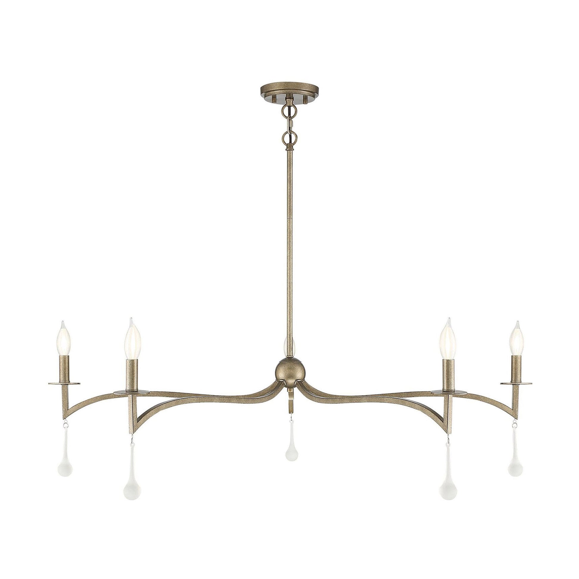 Laramie Chandelier in Chelsea Gold.