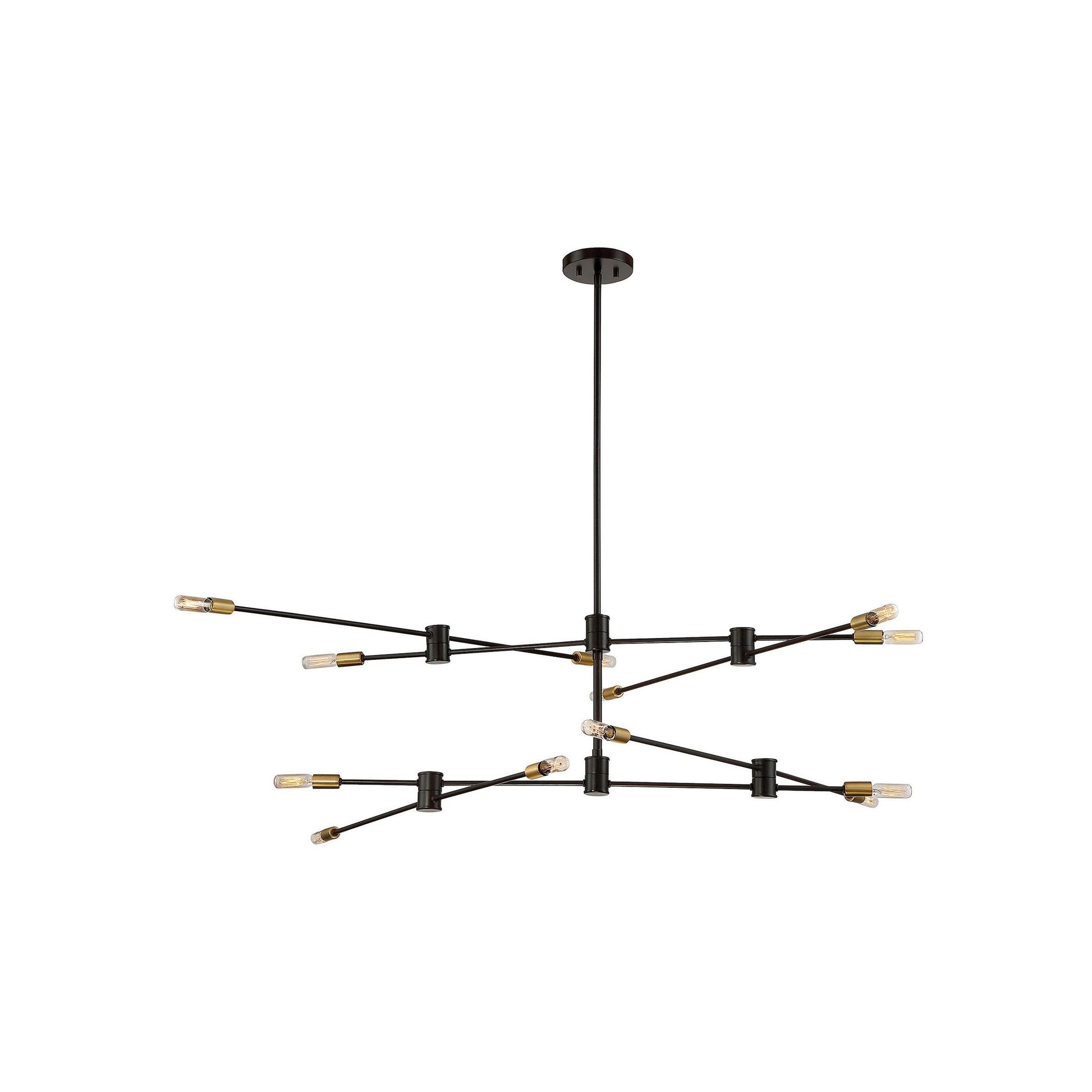 Lyrique Chandelier in Bronze (12-Light).