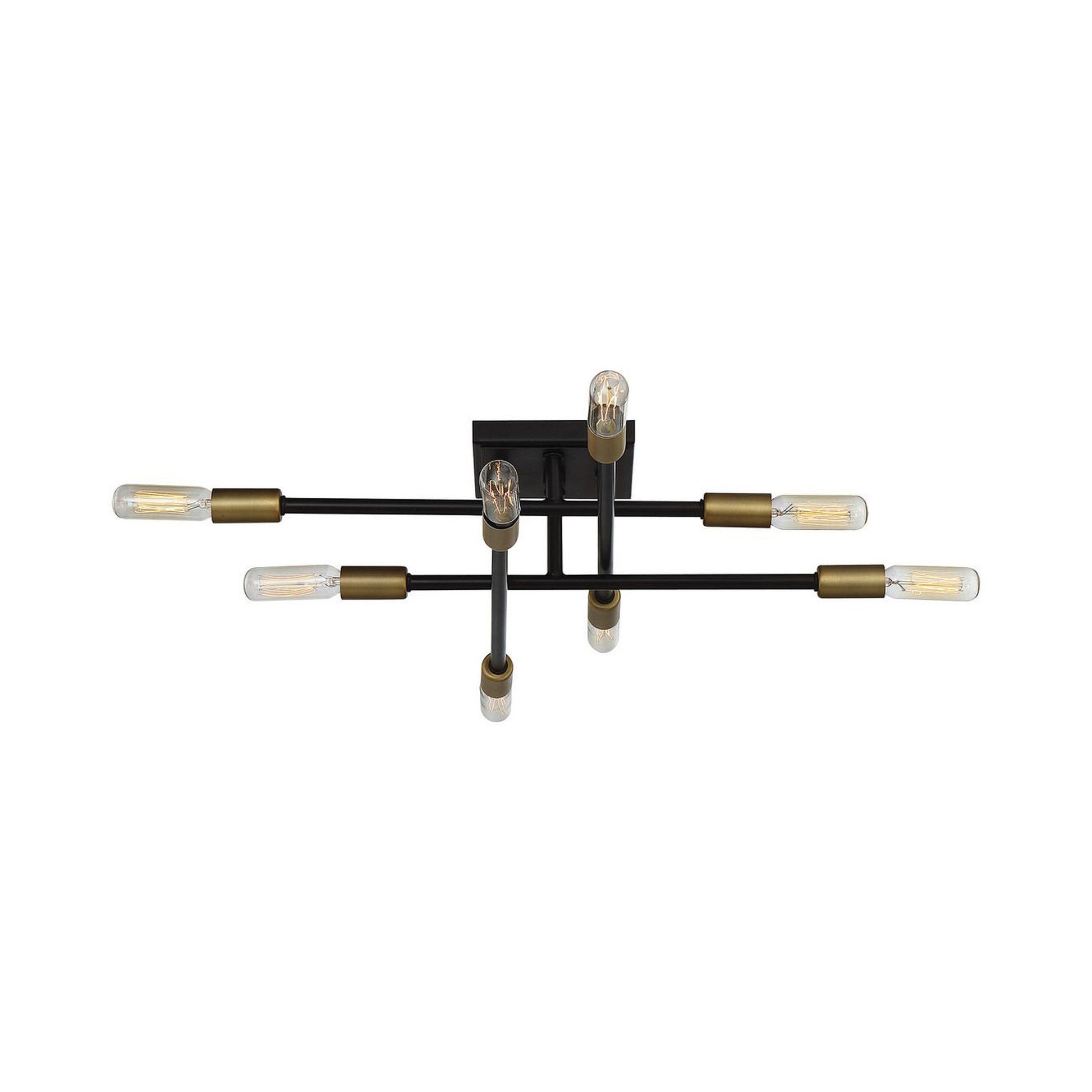 Lyrique Semi Flush Mount Ceiling Light in Detail.