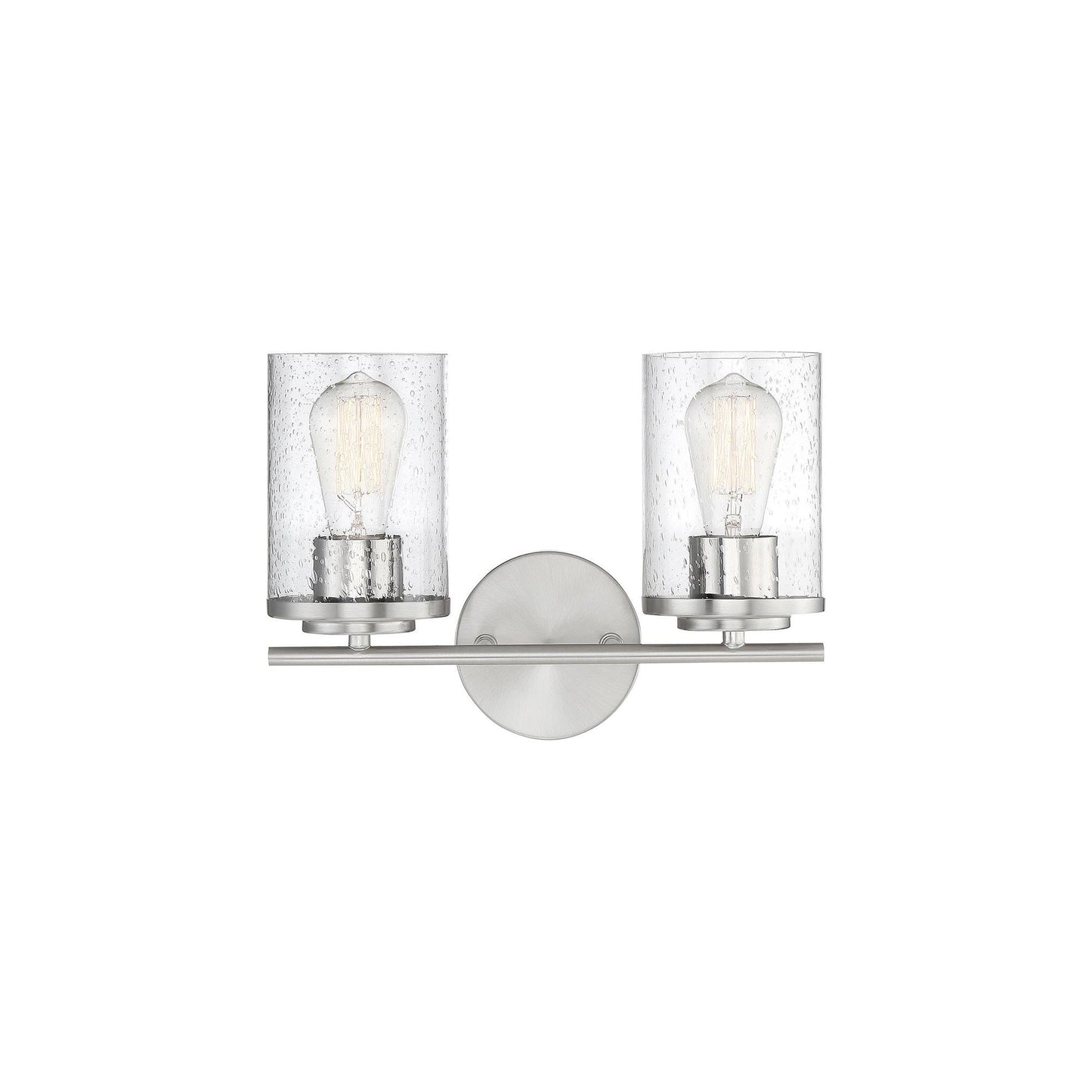 Marshall Vanity Wall Light in Polished Chrome (2-light).