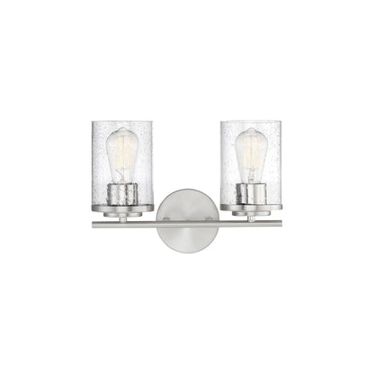 Marshall Vanity Wall Light in Polished Chrome (2-light).