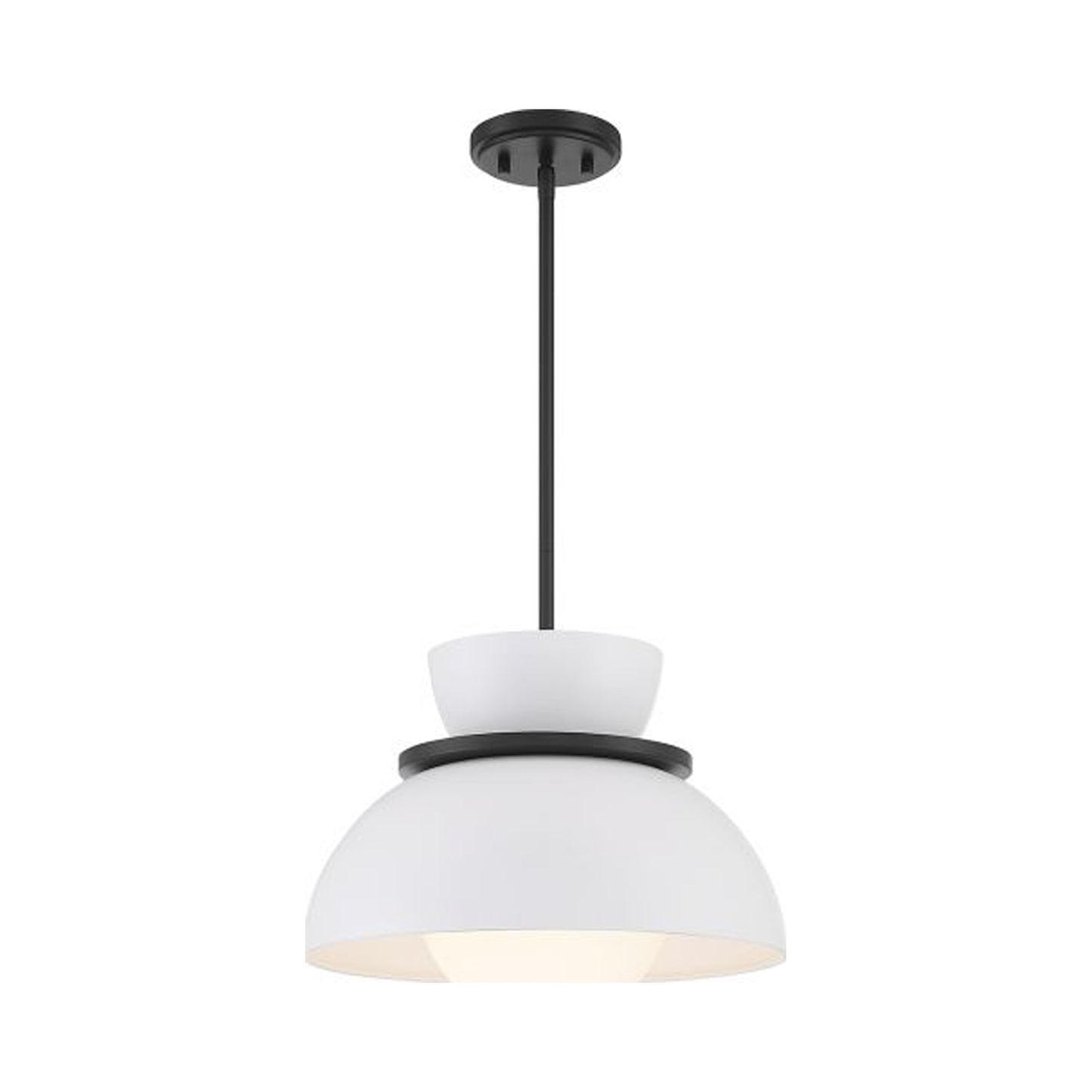 Meridian M7026 Pendant Light in Matte Black.