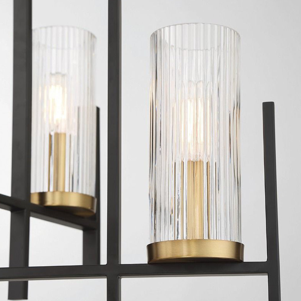 Midland Chandelier in detail.