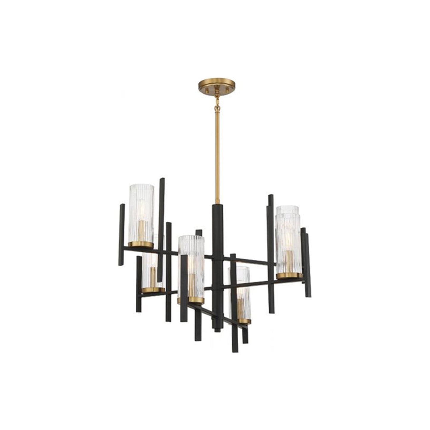 Midland Chandelier in detail.