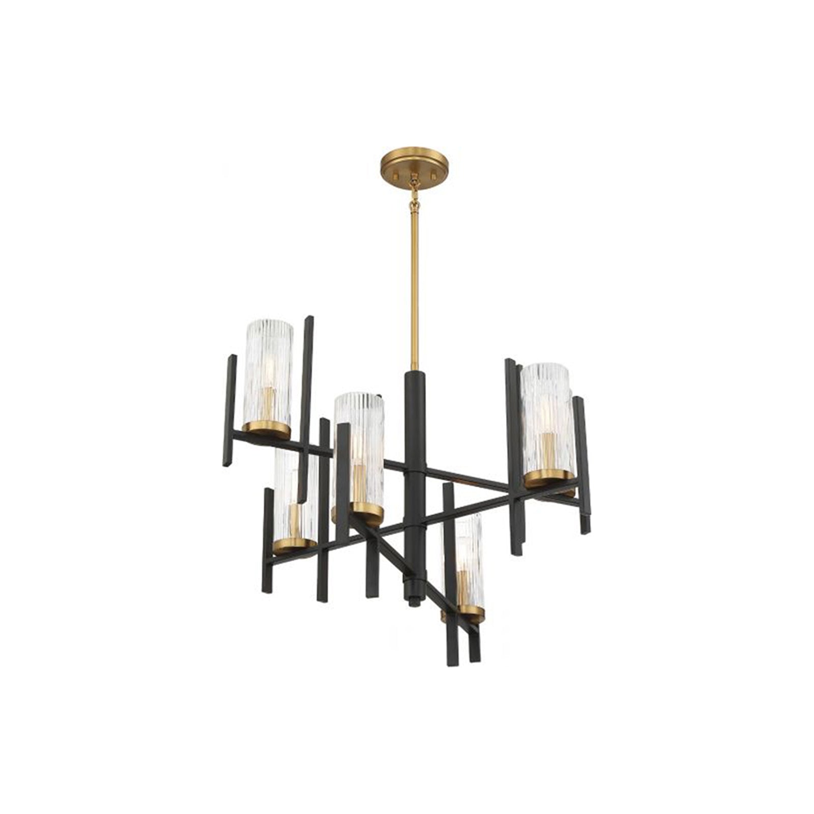 Midland Chandelier in detail.