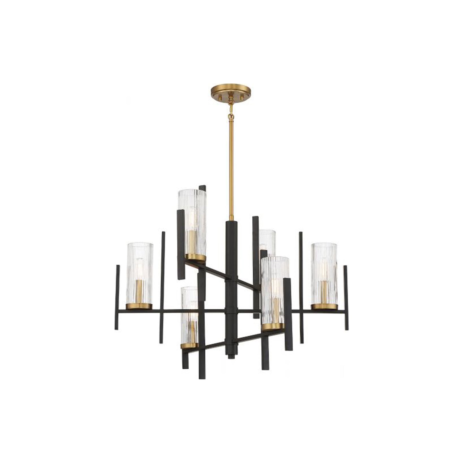 Midland Chandelier in detail.