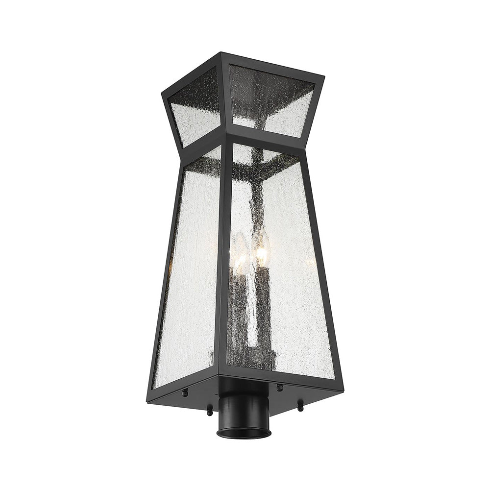 Millford Outdoor Post Light in Detail.