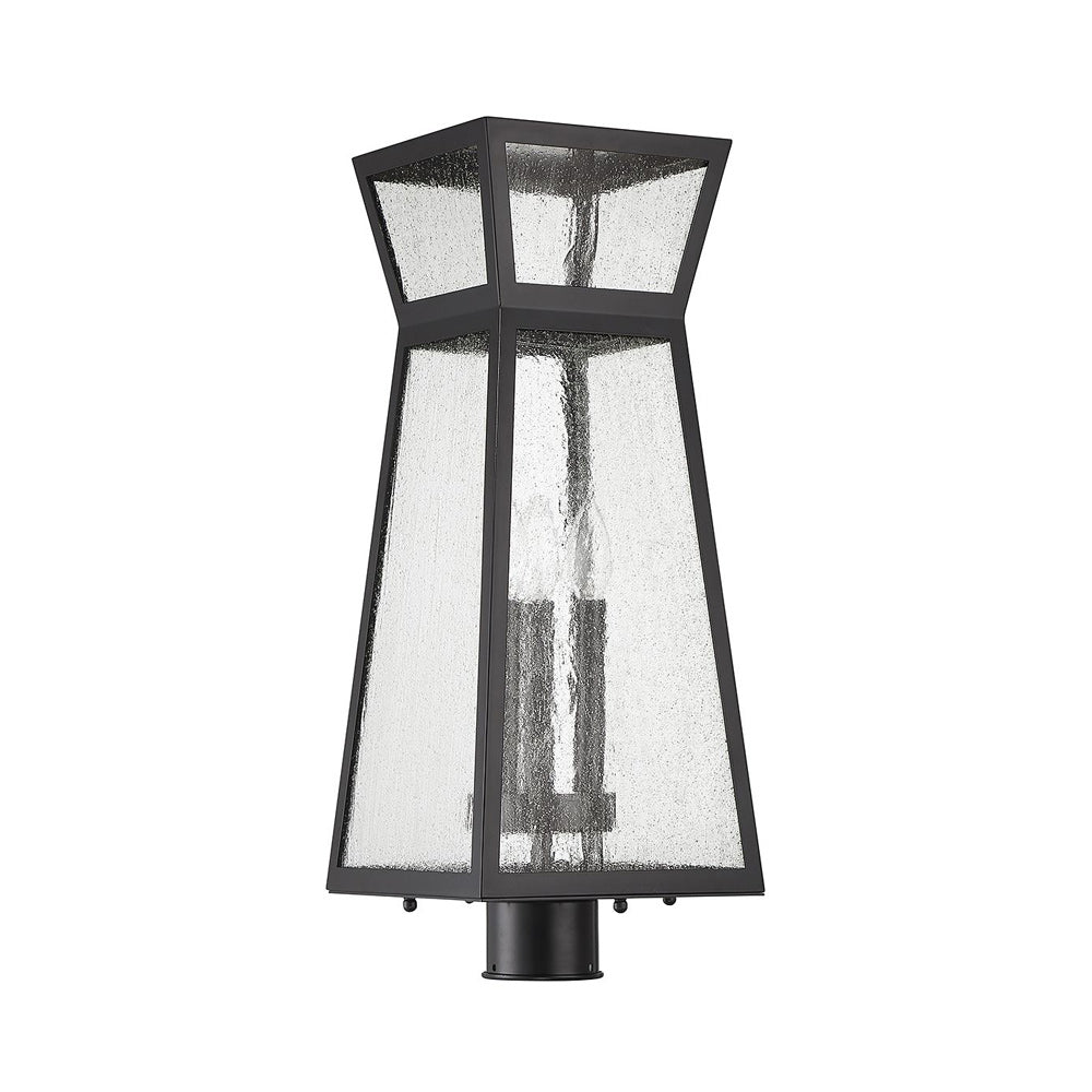 Millford Outdoor Post Light in Detail.