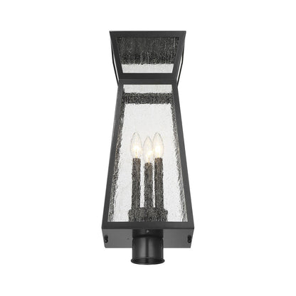 Millford Outdoor Post Light in Detail.