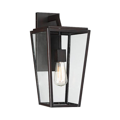 Milton Outdoor Wall Light in Detail.