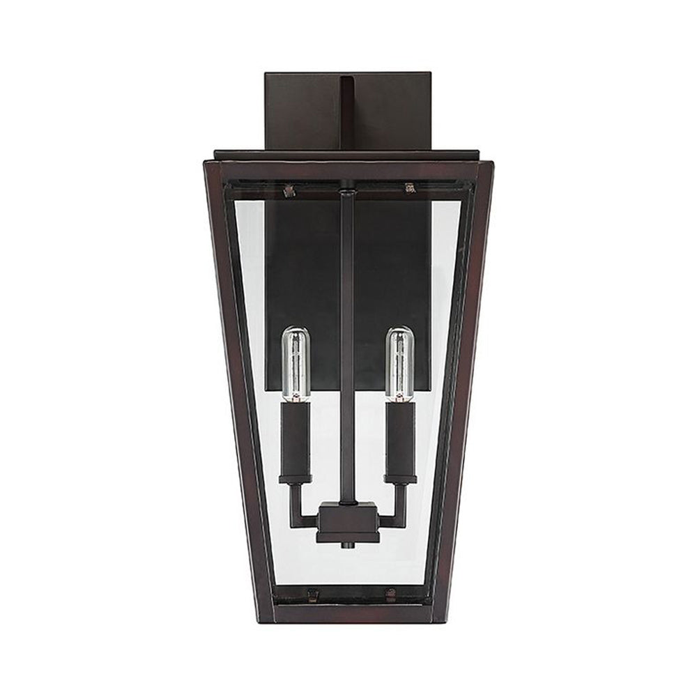 Milton Outdoor Wall Light in Detail.