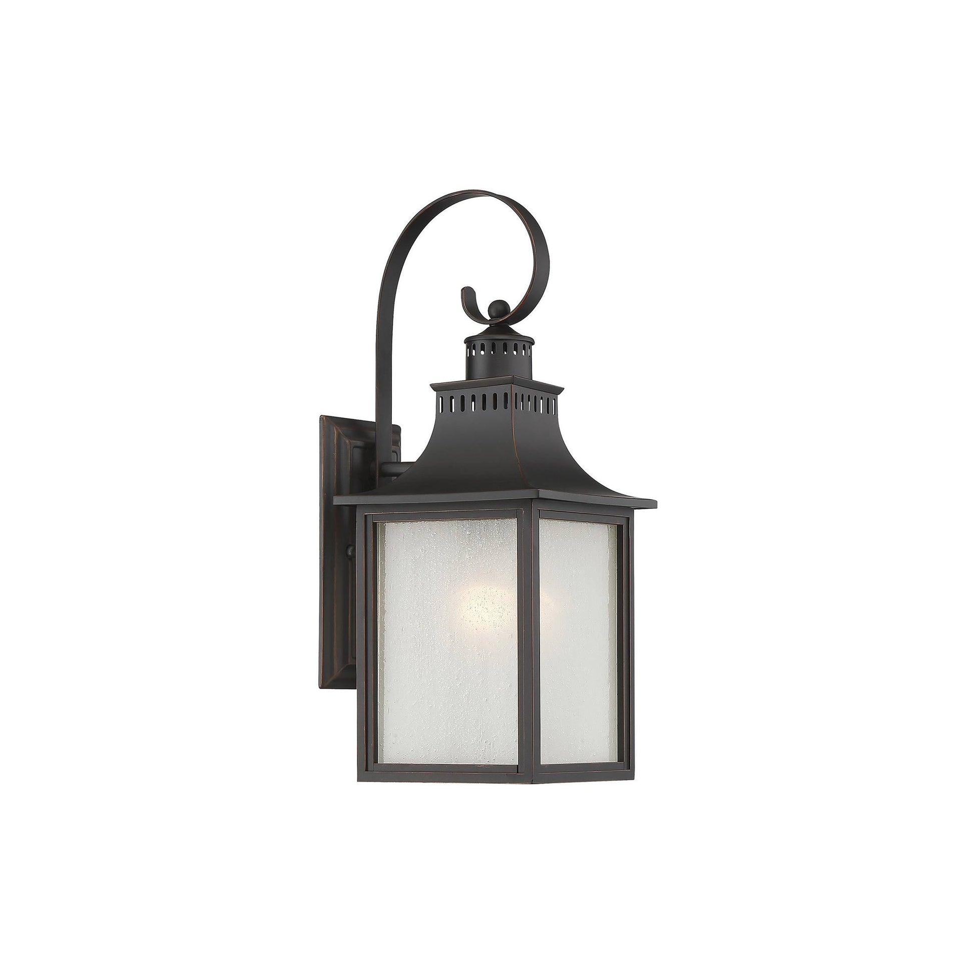 Monte Grande Outdoor Wall Light in English Bronze (Medium).