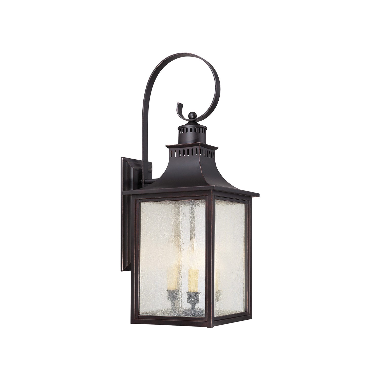 Monte Grande Outdoor Wall Light in English Bronze (Large).