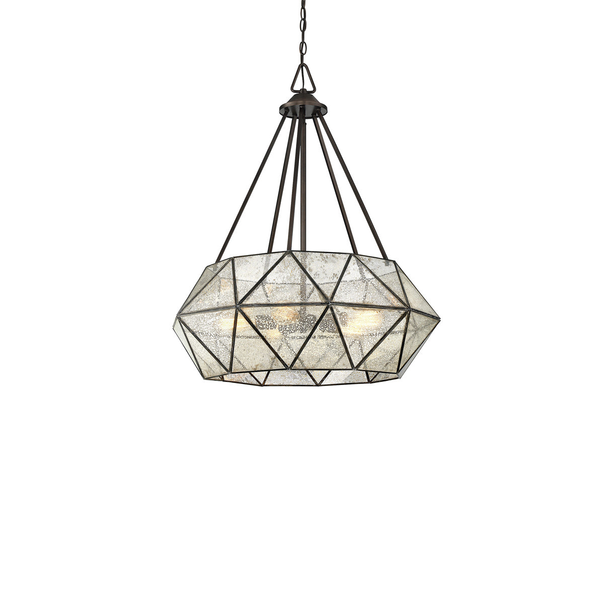 Tartan Pendant Light in detail.